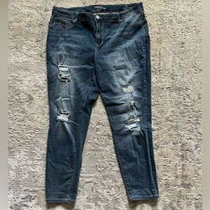 Maurice’s Skinny Ripped Jeans 20W